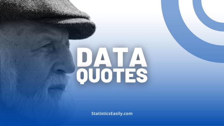 QUOTES ON STATISTICS & DATA ANALYSIS