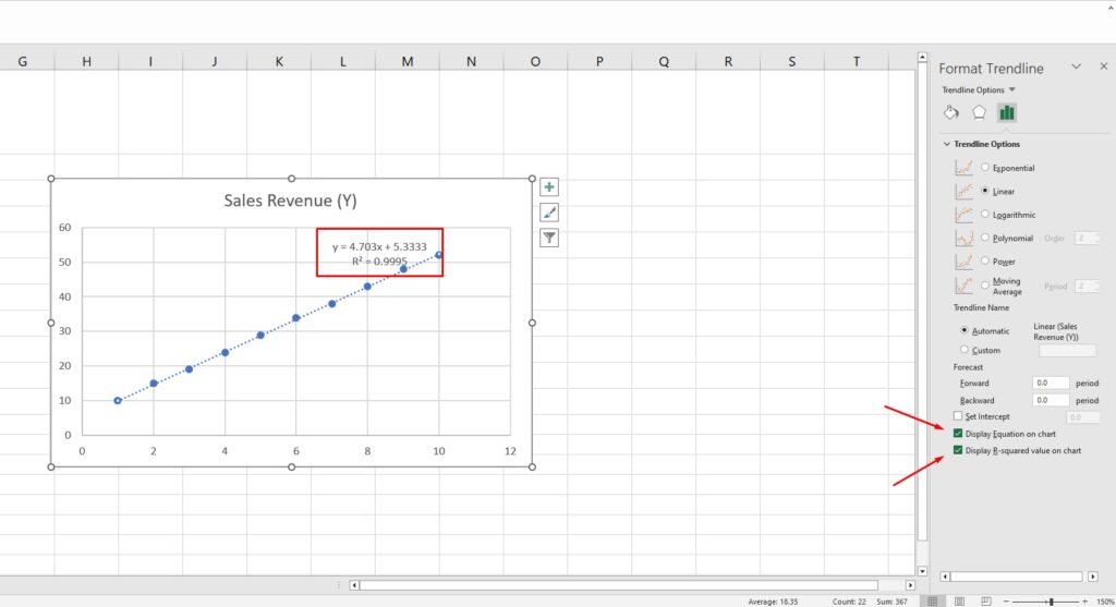 regression-lines-in-excel-step-by-step-tutorial