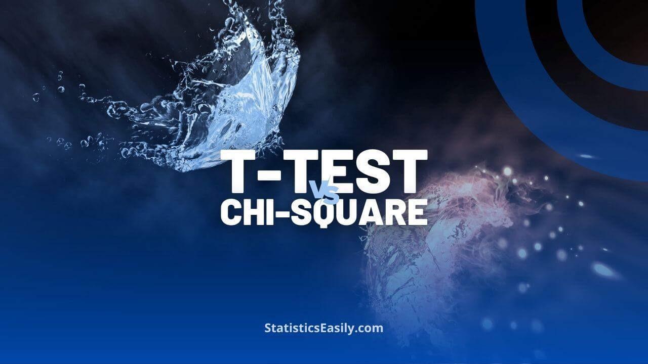 t test vs chi square test