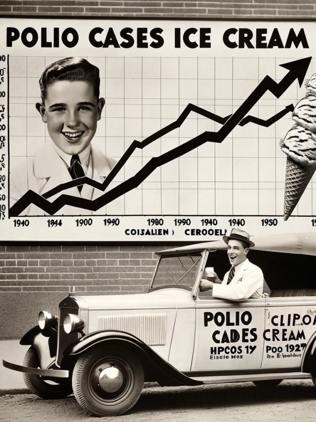 Ice Cream and Polio: Understanding Correlation vs Causation in Statistics