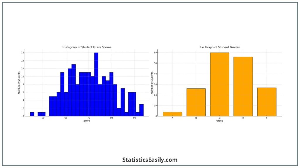 Histogram and Bar Graph