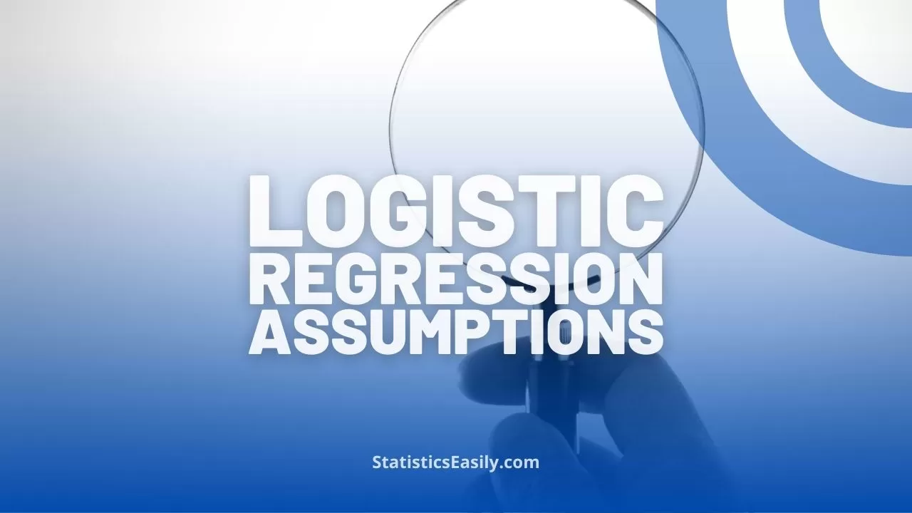 logistic regression assumption