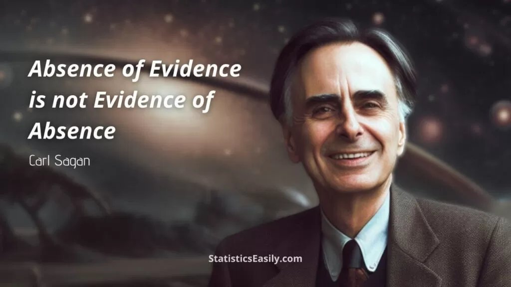 Absence of Evidence is not Evidence of Absence
