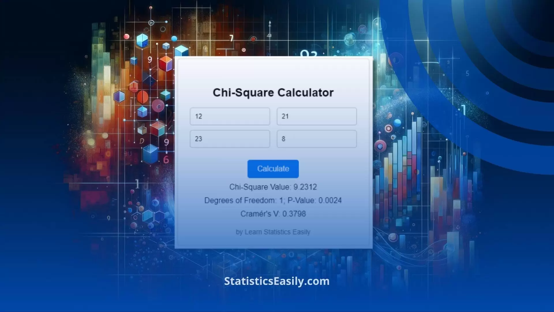 Chi Square Calculator
